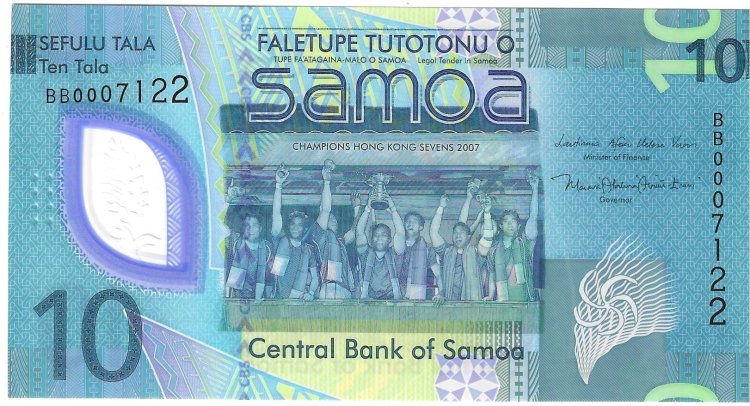 Billetes - Oceania - Samoa - 48 - SC - 2023 - 10 tala - Num.ref: BB0007122 - Click en la imagen para cerrar