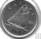 Monedas - America - Canadá - 492 - Año 2007 - 10 ct