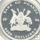Monedas - Africa - Uganda - 60 - Año 1998 - 2000 Shilling