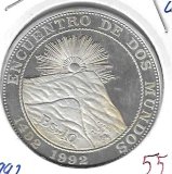 Monedas - America - Bolivia - 207 - 1992 - 10 bolivia - plata