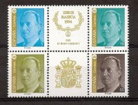Sellos - Países - España - 2º Cent. (Series Completas) - Juan Carlos I - 1994 - 3305A/08A - **