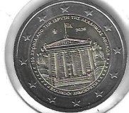 Monedas - Euros - 2€ - Grecia - SC - 2026 - Academia de Atenas
