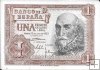 Billetes - España - Estado Español (1936 - 1975) - 1 ptas - 447 - S/C - Año 1953 - num ref: L8292382