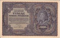 Billetes - Europa - Polonia - 29 - MBC+ - Año 1919 - 1000 Marek - num ref: 990105