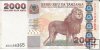 Billetes - Africa - Tanzania - 37a - sc - 2003 - 2000 shilngi - num.ref: AD5398365