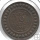 Monedas - Africa - Tunez - 236 - Año 1912 - 10 Ct