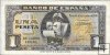 Billetes - España - Estado Español (1936 - 1975) - 1 ptas - 437 - EBC- - Año 1940 - Septiembre - num ref: G2102446