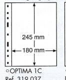 Material - Hojas album billetes - Faro - OPTIMA 1