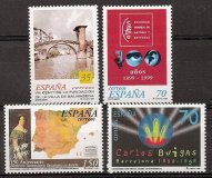 Sellos - Países - España - 2º Cent. (Series Completas) - Juan Carlos I - 1999 - 3651/54 - **
