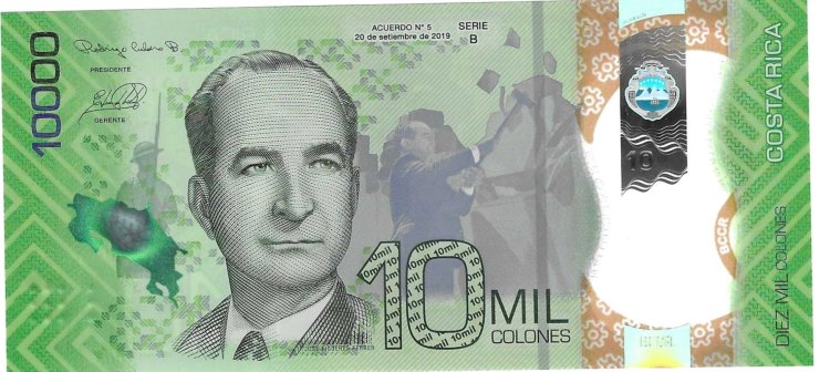 Billetes - America - Costa Rica -283- - SC - 1000 colores - Num.ref: 013440566 - Click en la imagen para cerrar