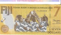 Billetes - Oceania - Islas Fiji - 122 - SC - 2022 - 7 dolares - Num.ref: FFH2763107