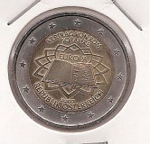 2€ - Austria - SC - Año 2007 - Tratado de Roma