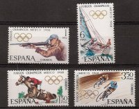 Sellos - Países - España - 2º Cent. (Series Completas) - Estado Español - 1968 - 1885/88 - **