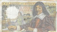 Billetes - Europa - Francia - 101 - MBC+ - 1942 - 100 francos - Num.ref: 90657