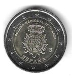 Monedas - Euros - 2€ - España - sc - 2024 - 200 Aniversario Policia Nacional