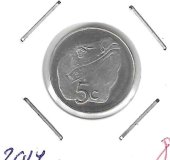 Monedas - Oceania - Tokelau - 123 - 2017 - 5 ct