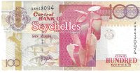 Billetes - Africa - Seychelles - 39 - MBC - 1998 - 100 rupias - Num.ref: AA843094