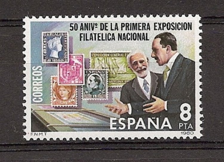 Sellos - Países - España - 2º Cent. (Series Completas) - Juan Carlos I - 1980 - 2576 - ** - Click en la imagen para cerrar