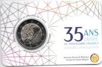 Monedas - Euros - 2€ - Belgica - SC - 2022 - Erasmus