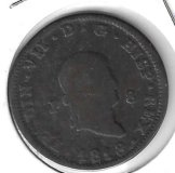 Monedas - EspaÃ±a - Fernando VII (1808 - 1833) - 198 - 1818 - 8 maravedis - Jubia