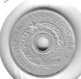 Monedas - Asia - Vietnam del Norte - 7 - 1958 - 5 xu