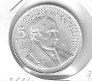 Monedas - Europa - San Marino - 458 - 2004 - 5Â€ - plata