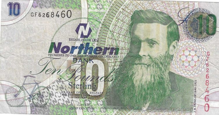 Billetes - Europa - Irlanda del Norte - 206 - mbc - 2005 - 10 pounds - Num.ref:GF6268460 - Click en la imagen para cerrar