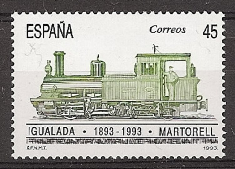 Sellos - Países - España - 2º Cent. (Series Completas) - Juan Carlos I - 1993 - 3265 - ** - Click en la imagen para cerrar
