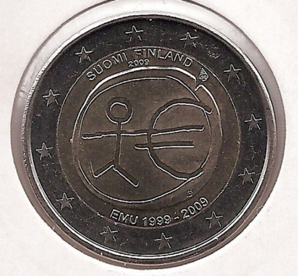 2€ - Finlandia - SC - Año 2009 - Décimo aniversario del euro - Click en la imagen para cerrar