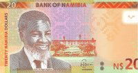 Billetes - Africa - Namibia - 17 - SC - 2018 - 20 dolares - Num.ref: E13188328