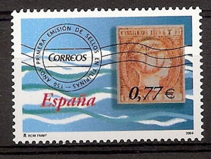 Sellos - Países - España - 2º Cent. (Series Completas) - Juan Carlos I - 2004 - 4114 - ** - Click en la imagen para cerrar