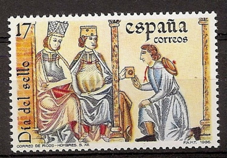 Sellos - Países - España - 2º Cent. (Series Completas) - Juan Carlos I - 1986 - 2857 - ** - Click en la imagen para cerrar