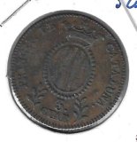 Monedas - EspaÃ±a - Isabel II (1833 - 1868) - 148 - 1841 - 3 cuart