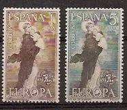 Sellos - Países - España - 2º Cent. (Series Completas) - Estado Español - 1963 - 1519/20 - **