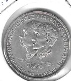 Monedas - America - Bolivia - 195 - 1975 - 250 pesos - plata