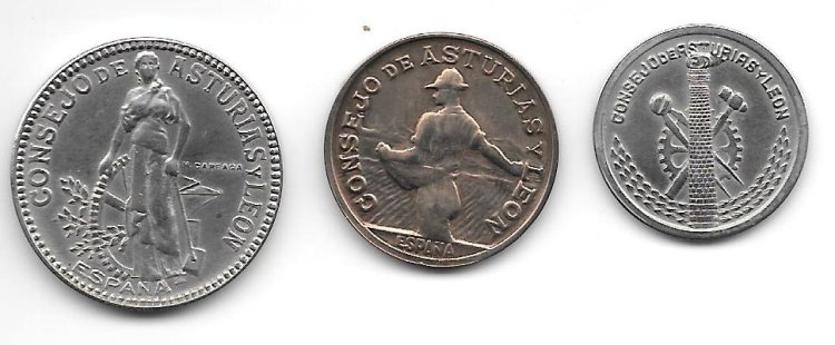 Monedas - EspaÃ±a - II Republica (1931 - 1939) - - 1937 - Consejo de Asturias y Leon - Click en la imagen para cerrar