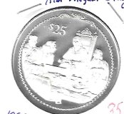 Monedas - America - Islas VÃ­rgenes - 106 - 1992 - 25 dolares - plata - PROOF