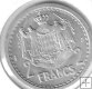 Monedas - Europa - MÃ³naco - 121 - 1943 - 2 Francos