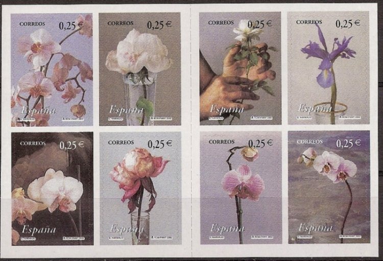 Sellos - Países - España - 2º Cent. (Series Completas) - Juan Carlos I - 2002 - 3869/76 - ** - Click en la imagen para cerrar