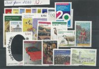 Andorra - Correo Francés - Años completos - Año 2010