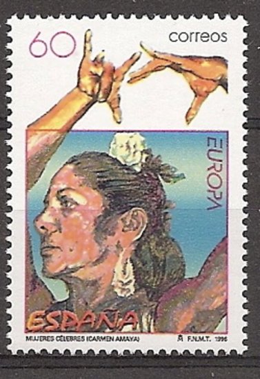 Sellos - Países - España - 2º Cent. (Series Completas) - Juan Carlos I - 1996 - 3434 - ** - Click en la imagen para cerrar