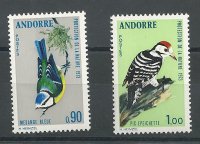 Andorra - Correo Francés - Series completas - ** - 1973 - 253/54