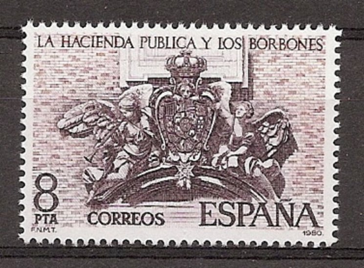 Sellos - Países - España - 2º Cent. (Series Completas) - Juan Carlos I - 1980 - 2573 - ** - Click en la imagen para cerrar