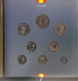España - Juan Carlos I (pesetas) - Estuches oficiales - Año 1999 - colección anual