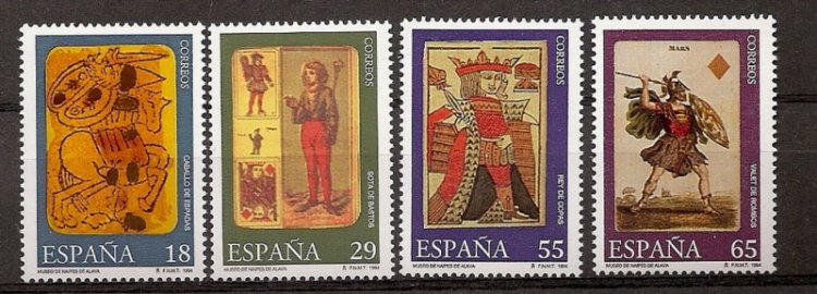 Sellos - Países - España - 2º Cent. (Series Completas) - Juan Carlos I - 1994 - 3317/20 - ** - Click en la imagen para cerrar