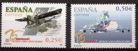 Sellos - Países - España - 2º Cent. (Series Completas) - Juan Carlos I - 2002 - 3907/08 - **
