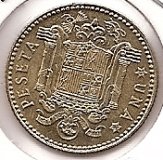 Monedas - España - Juan Carlos I (pesetas) - 1975 *78 - 001 peseta