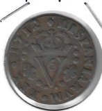 Monedas - EspaÃ±a - Isabel II (1833 - 1868) - 197 - 1838 - 6 cuartos - Barcelona - Catalunya