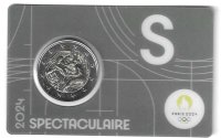Monedas - Euros - 2€ - Francia - SC - 2024 - JJOO Paris 2024 (Gris)