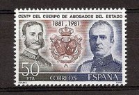 Sellos - Países - España - 2º Cent. (Series Completas) - Juan Carlos I - 1981 - 2624 - **